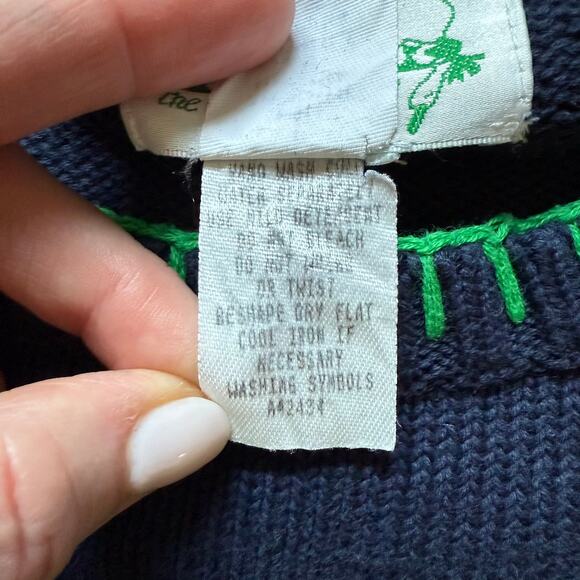 Vintage Shamrock Sweater Women’s Large – St. Patrick’s Day Quacker Factory - Picture 8 of 8